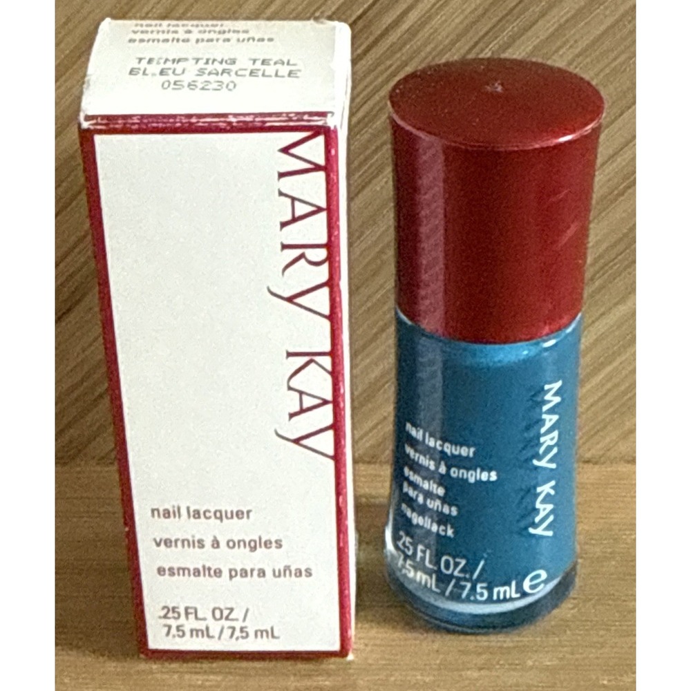 Mary Kay Nail Lacquer Tempting Teal 056230
